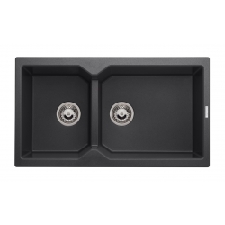 Zlewozmywak Reginox BREDA 20 BLACK SILVERY